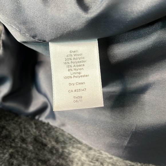 Talbots Gray Wool Jacket - Picture 5 of 5